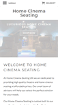 Mobile Screenshot of home-cinema-seating.co.uk